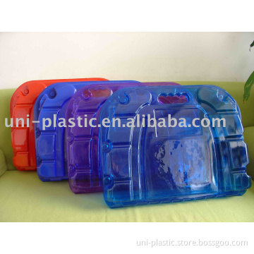 Coloured Clamshell, PVC Clamshell